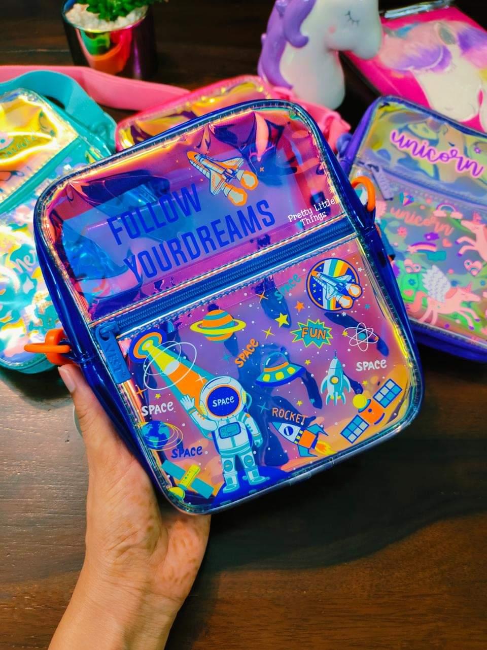 Vest Holographic Sling Bag