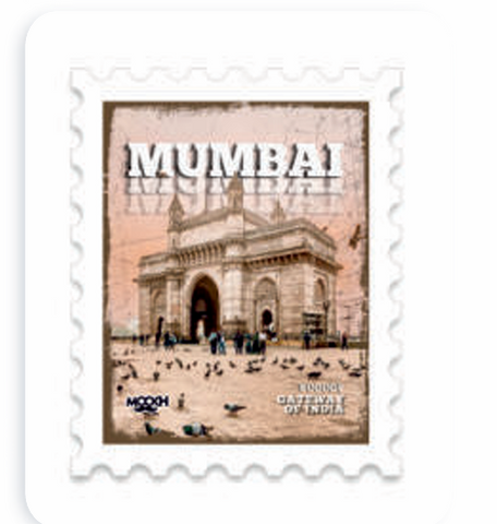 Postage Stamp Style Fridge Magnets