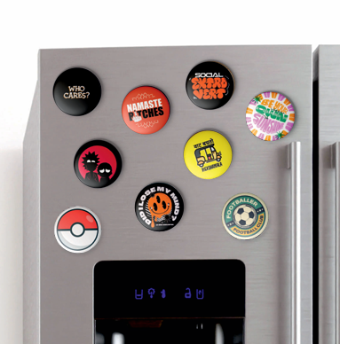Cool Attitude Pin up Badges - (Magnet and Pin)