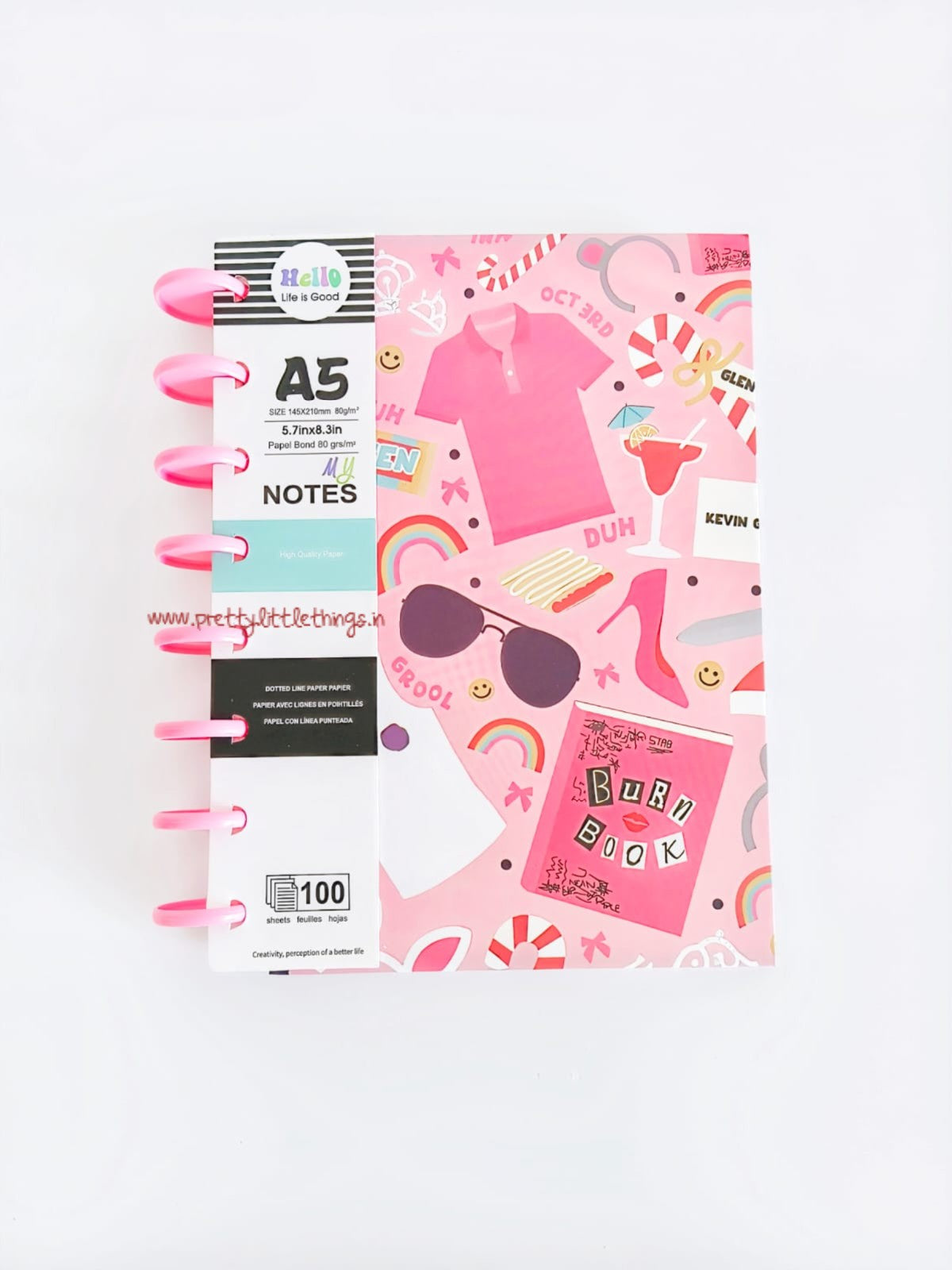 Pretty Little Notebook Designer Spiral Personal Notebooks - Pretty Little Things