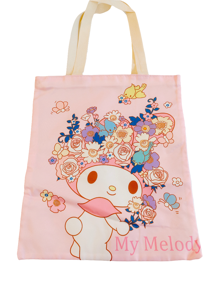 Sanrio Chic Tote Bags My Melody Light Pink