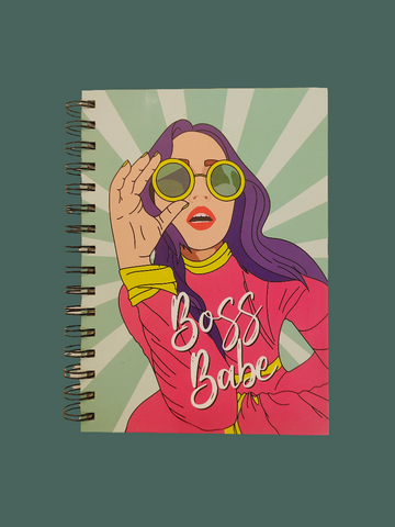 ' Boss Babe ' Undated Diary / Notebook