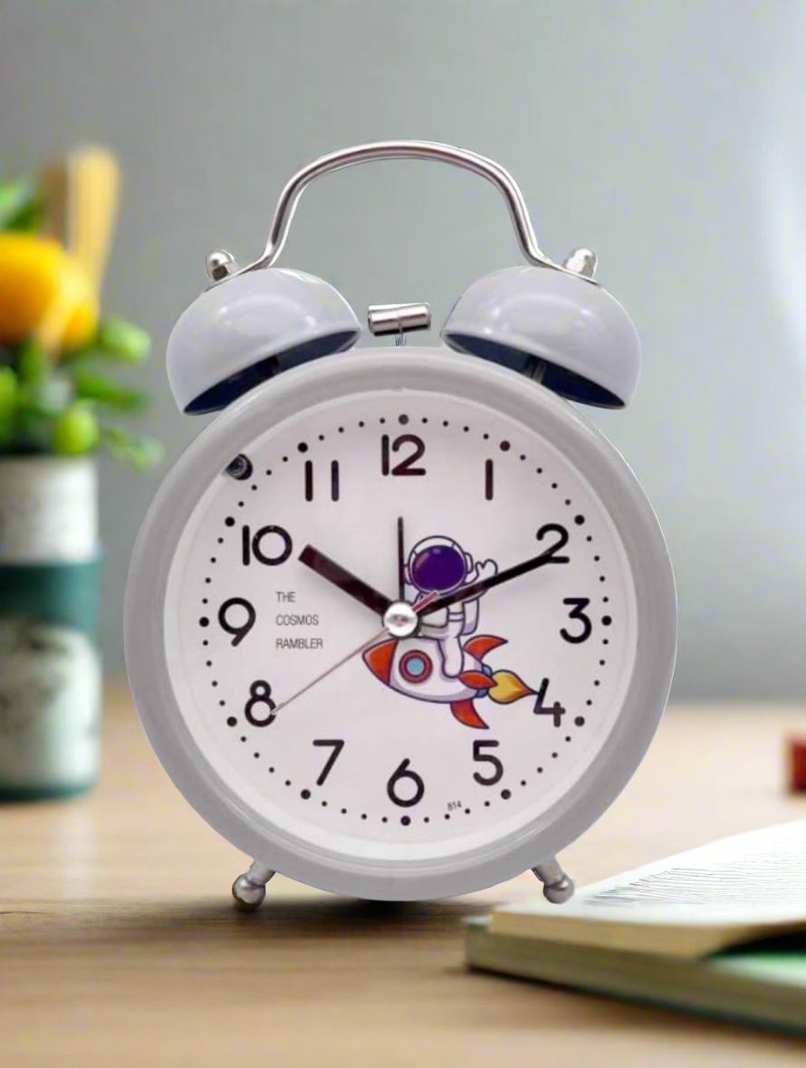 Space Theme Old Style Alarm Clock