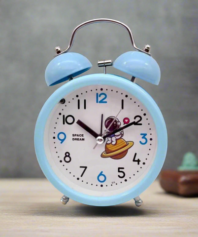 Space Theme Old Style Alarm Clock