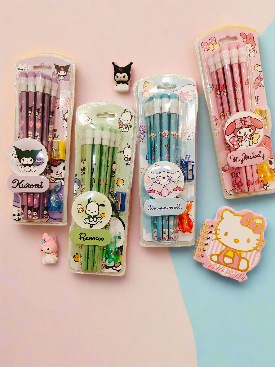 Sanrio Theme Pencils Pack