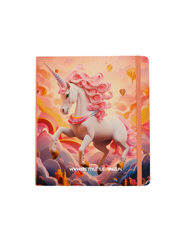Unicorn Squarish Diary