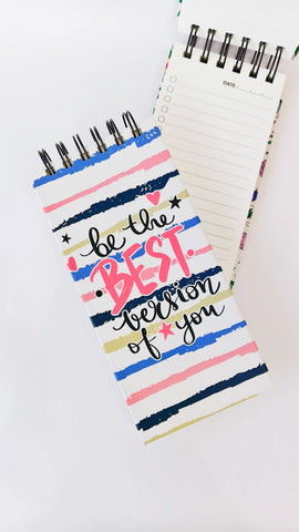 Things To Do Spiral Long Notepads