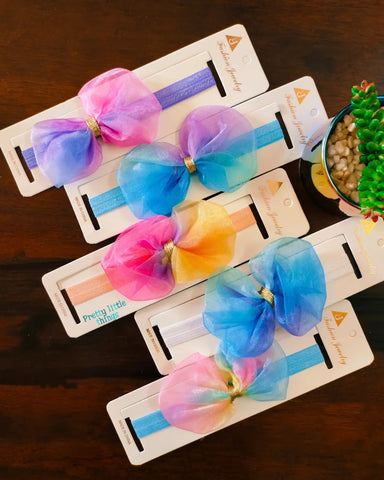 Multicolor Kids Soft Hair Bands