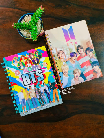 BTS theme Spiral Diary / Notebook