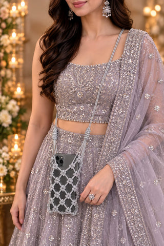 High on Bling Mobile Purse