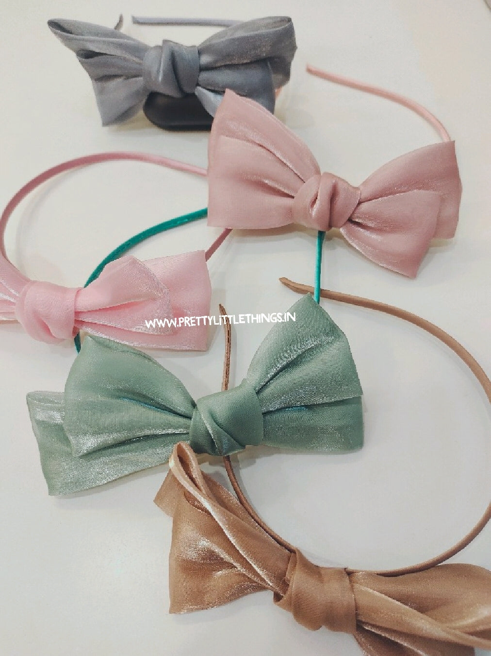 Big Bow Slim Hair Band