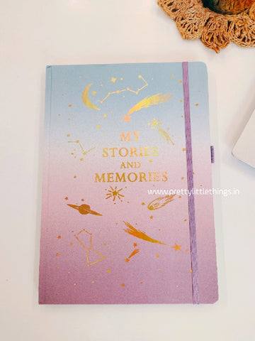 My Stories And Memories, A4 Undated Diary