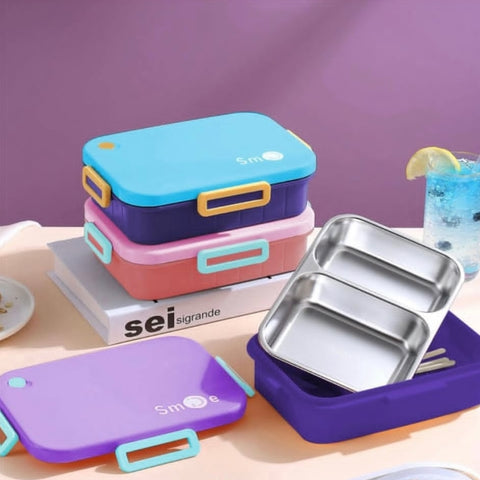 Solid Colors Elegant 2 Section Tiffin