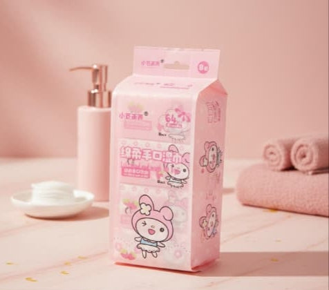 My Melody Theme Wet Wipes SuperSaver Pack (8x8)