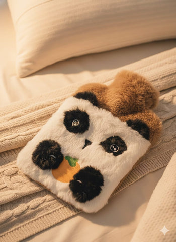 Panda Hug Plush Hot Water Bag