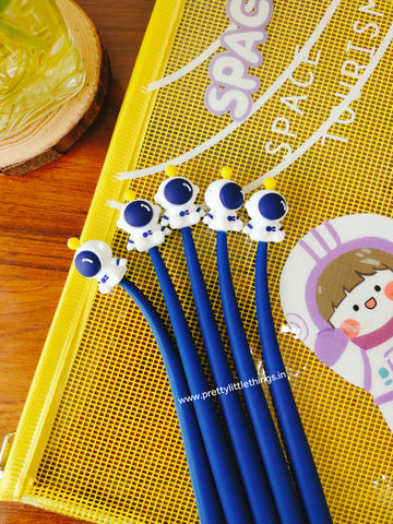 Space Astronaut Wiggly Silicon Gel Pen