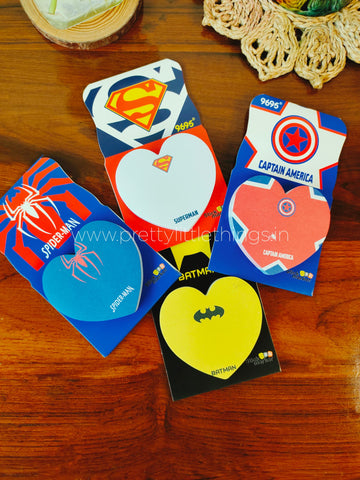 SuperHero Sticky Notes Pad