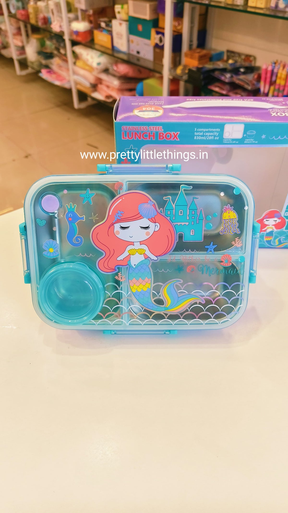 Vest 3 Section Insulated Steel Lunch Box