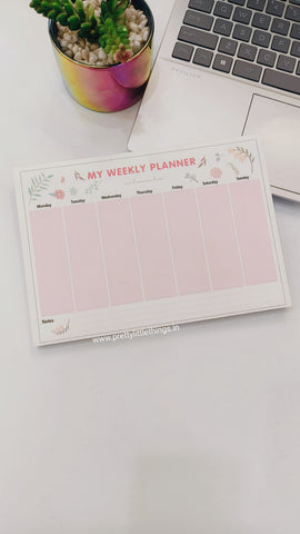 Adorable Weekly Planner Pads