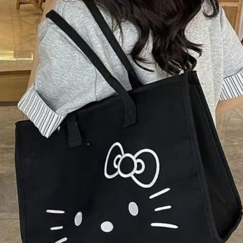 Kitty Themed Cool Canvas Totes