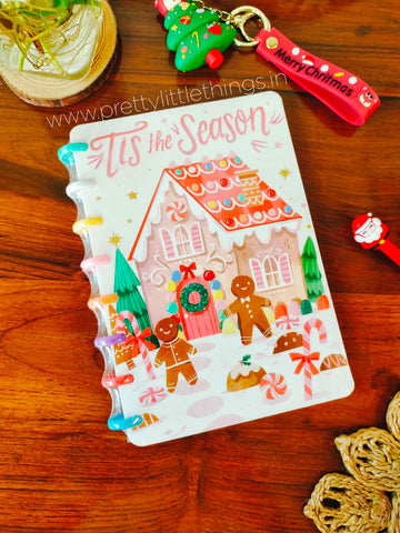 Merry Christmas Theme Spiral Diaries