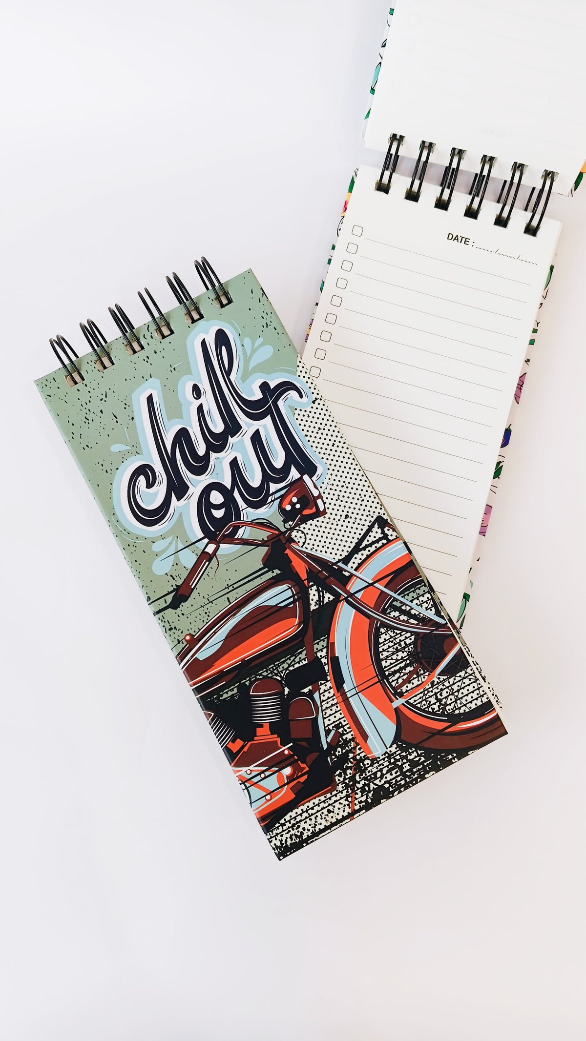 Things To Do Spiral Long Notepads