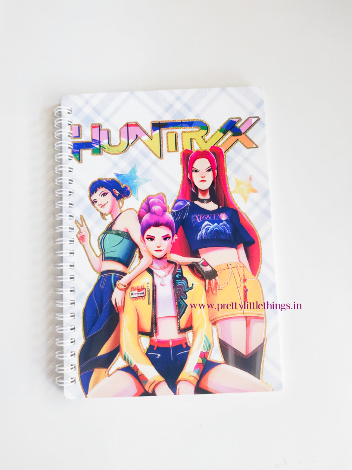 K Pop Demon Hunters Spiral A5 Notebooks (Huntrix)