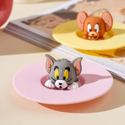 Tom And Jerry Coffee Mugs With Lid and Doll)