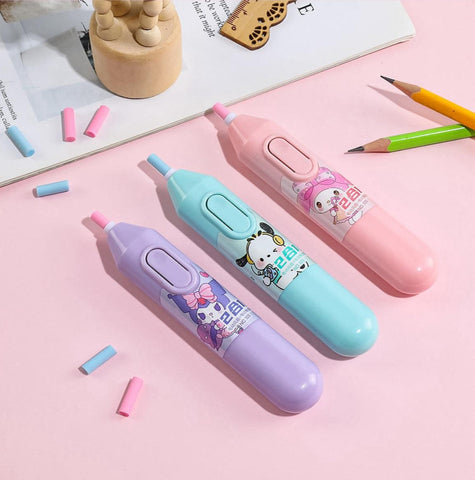 Sanrio Electric Eraser Pack (with refills)