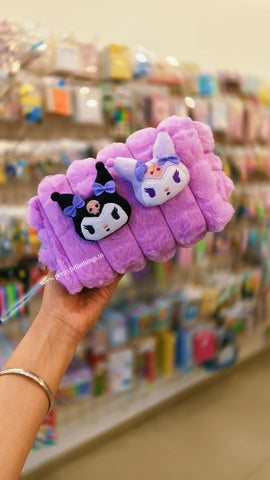 Kuromi Plush Cosmetic Pouch