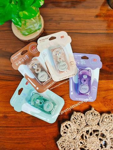 Transparent Teddy Correction Tape