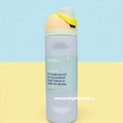 Owala Free Sip Bottles, 710 ml, Premium Insulated Steel Bottle