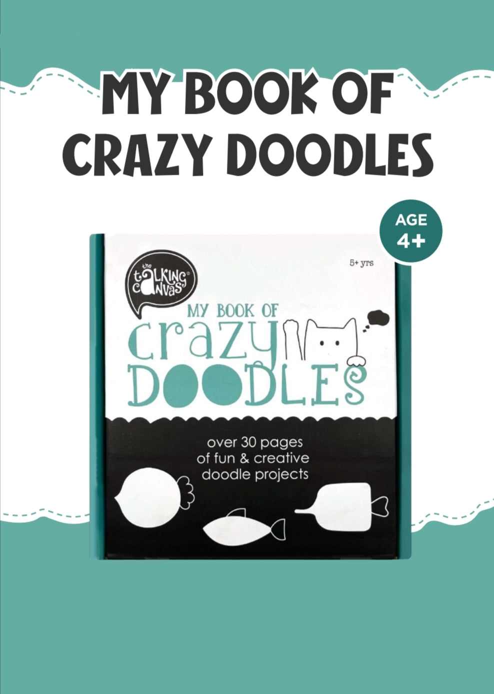 My Book Of Crazy Doodles (Fun Art Kit)