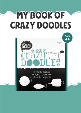 My Book Of Crazy Doodles (Fun Art Kit)