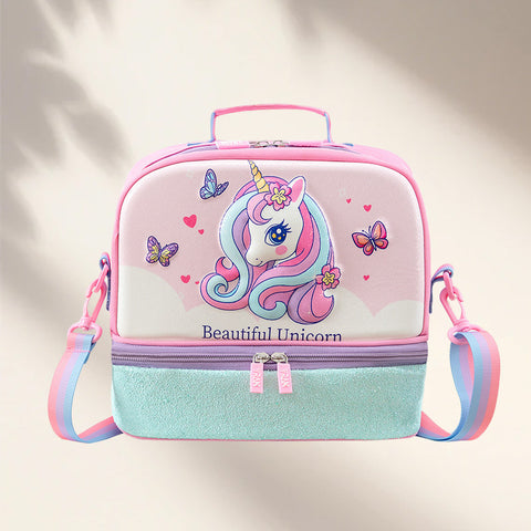 The Little Explorer - Premium 2 Section Insulated Designer Lunch Bags