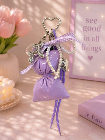 Bow And Pearly Beads Nag Charms