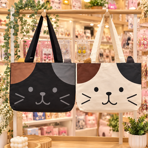 Cool Dog Canvas Tote Bags