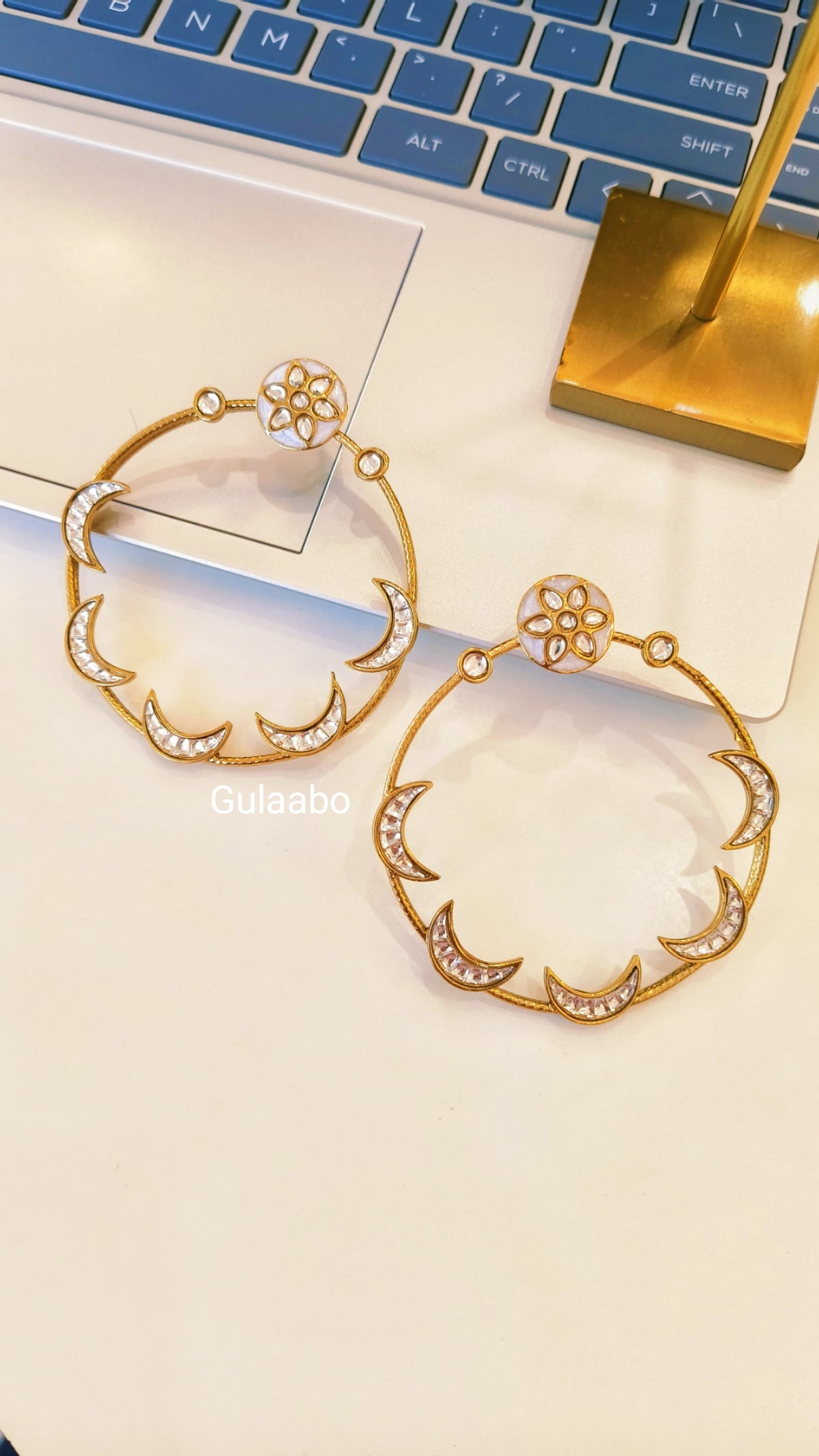 Chanda, Big Loop Earrings