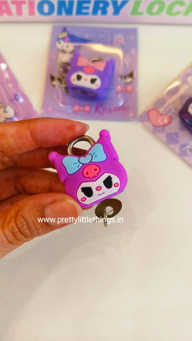 Kuromi Theme Mini Lock