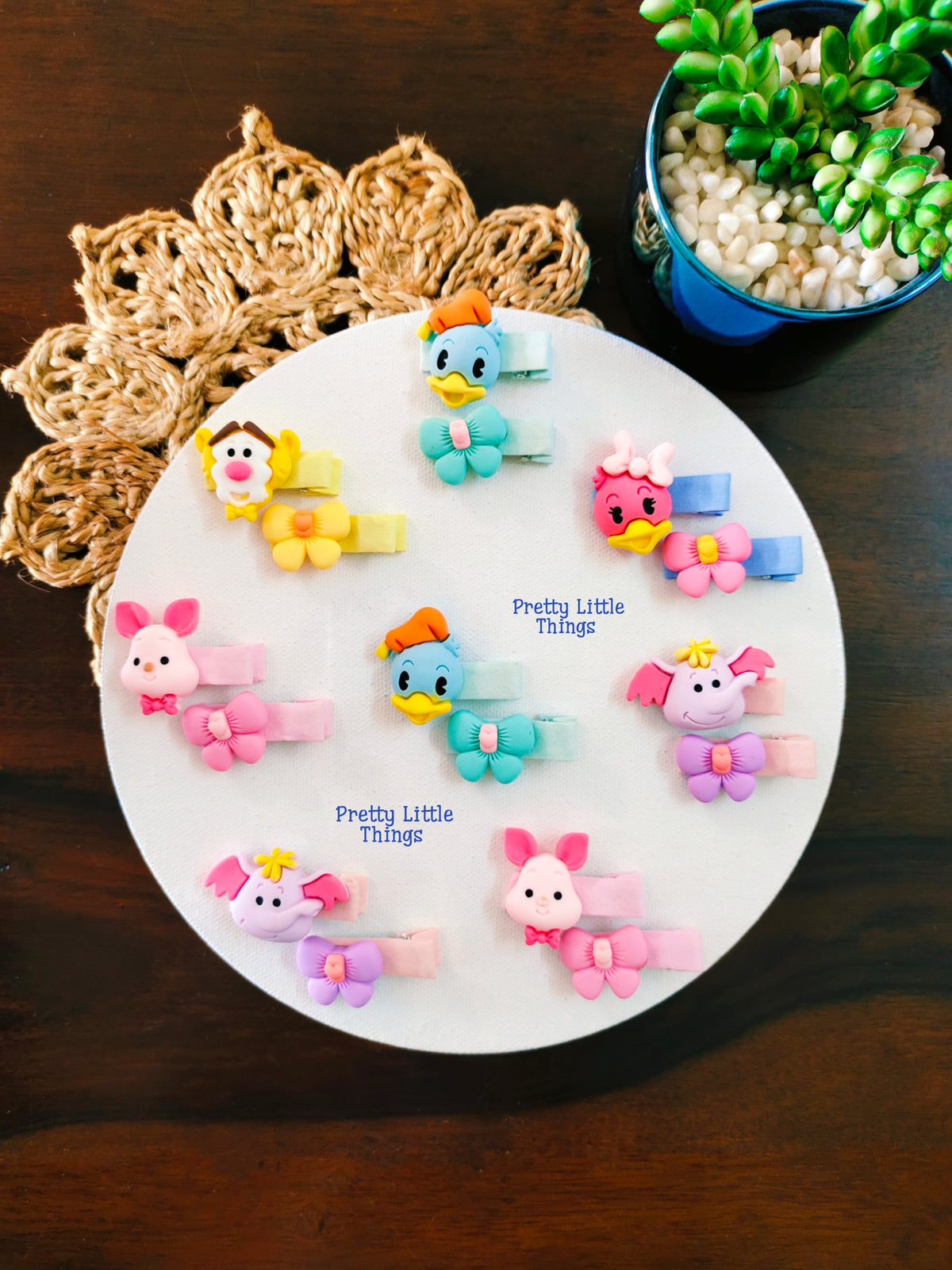 Cartoon Hair Clips for Kids