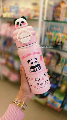 Panda Theme Dual Sipper Insulated Bottles