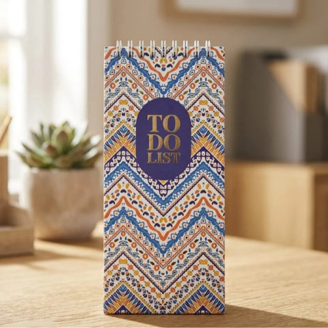 Things To Do Spiral Long Notepads