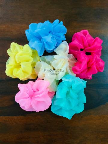 Scrunchies - Neon-Pastel Shades