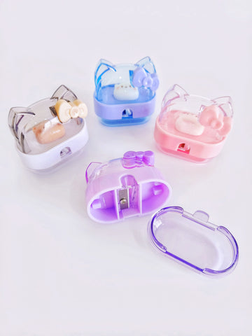 Transparent Adorable Kitty Sharpeners