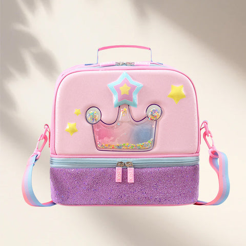 The Little Explorer - Premium 2 Section Insulated Designer Lunch Bags