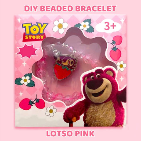 Frozen & Pink Lotso Bear Bracelets