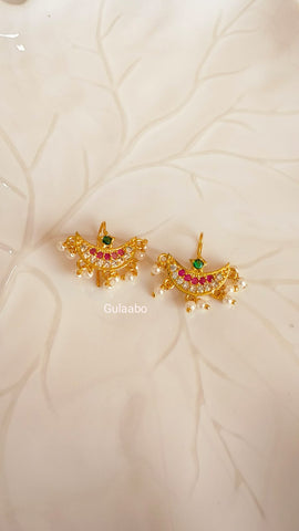 Half Moon Style Cuff Earrings Gulaabo [ECG0006, Earcuffs]