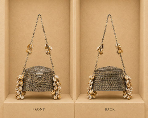 Aurelia Filigree Box Sling Purse