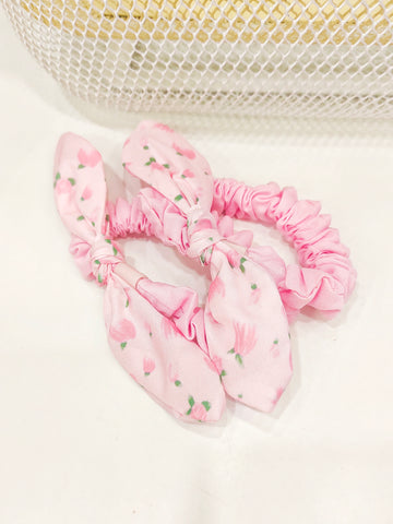 Kids Printed Scrunchies with Bows