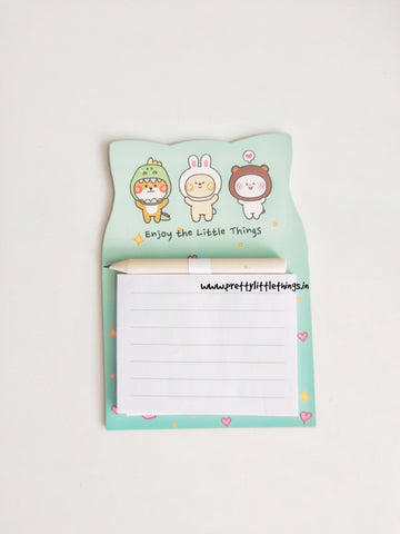 Unique Magnetic Notepads (With Pencil Holder)